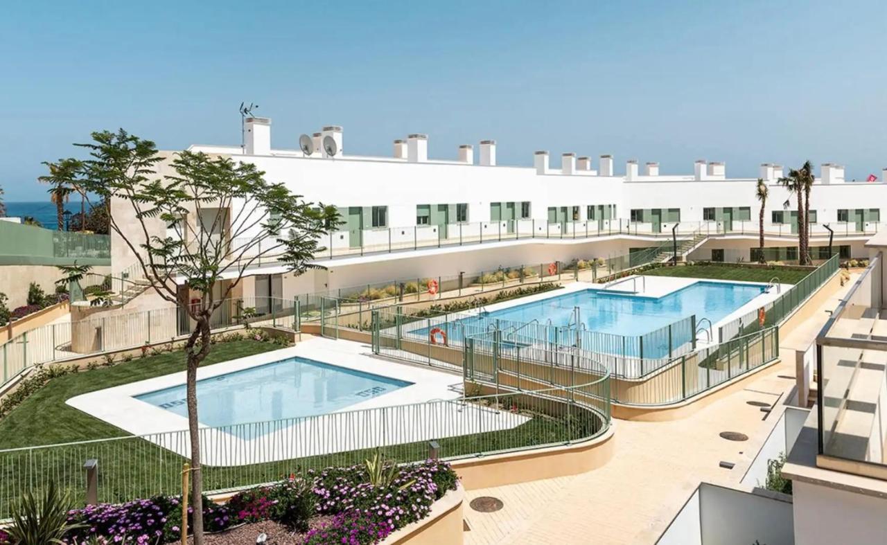 Ocean Apartament !! 1ª Linea Del Mar, Piscina, Parking, Wifi Mojácar Extérieur photo
