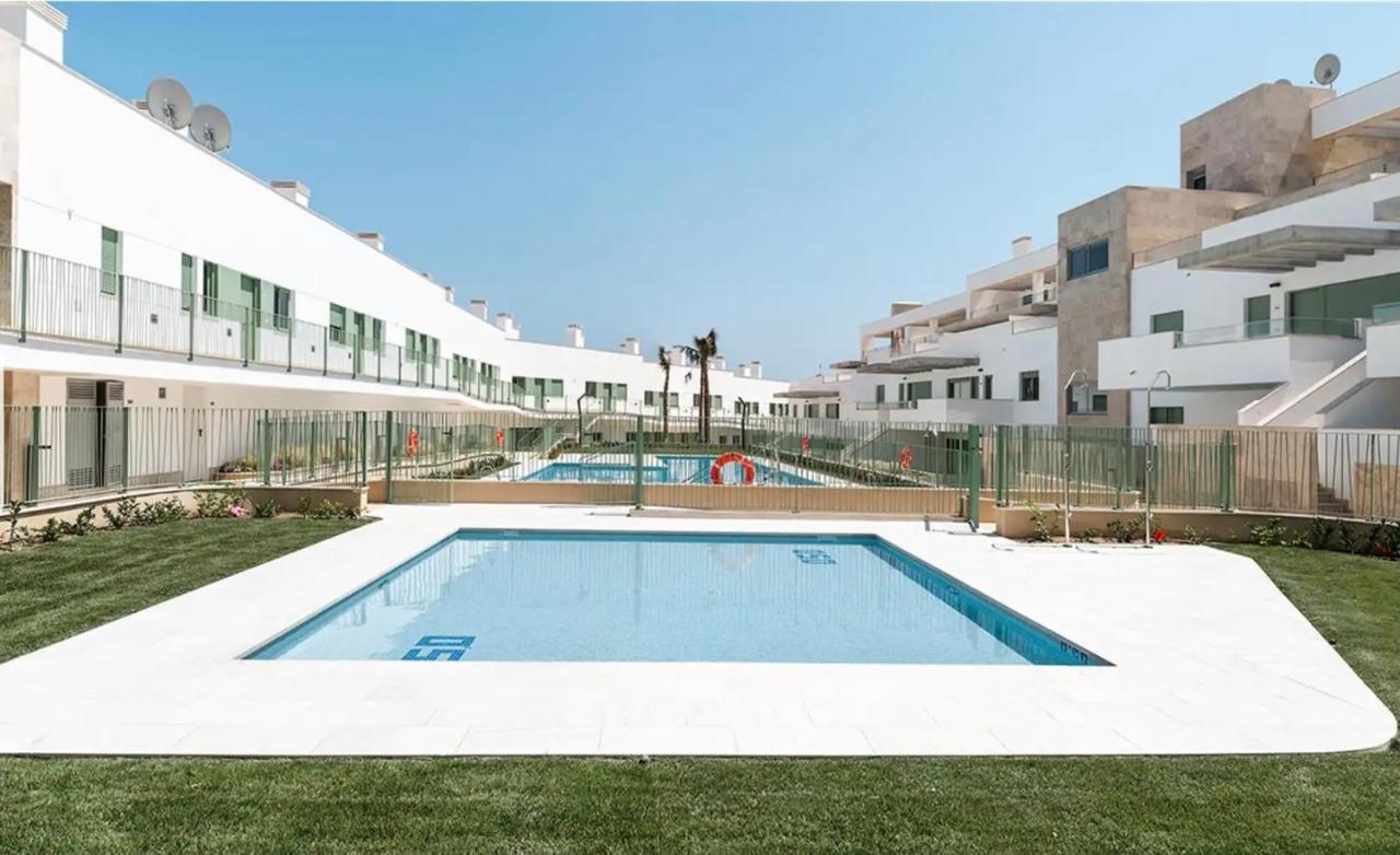 Ocean Apartament !! 1ª Linea Del Mar, Piscina, Parking, Wifi Mojácar Extérieur photo