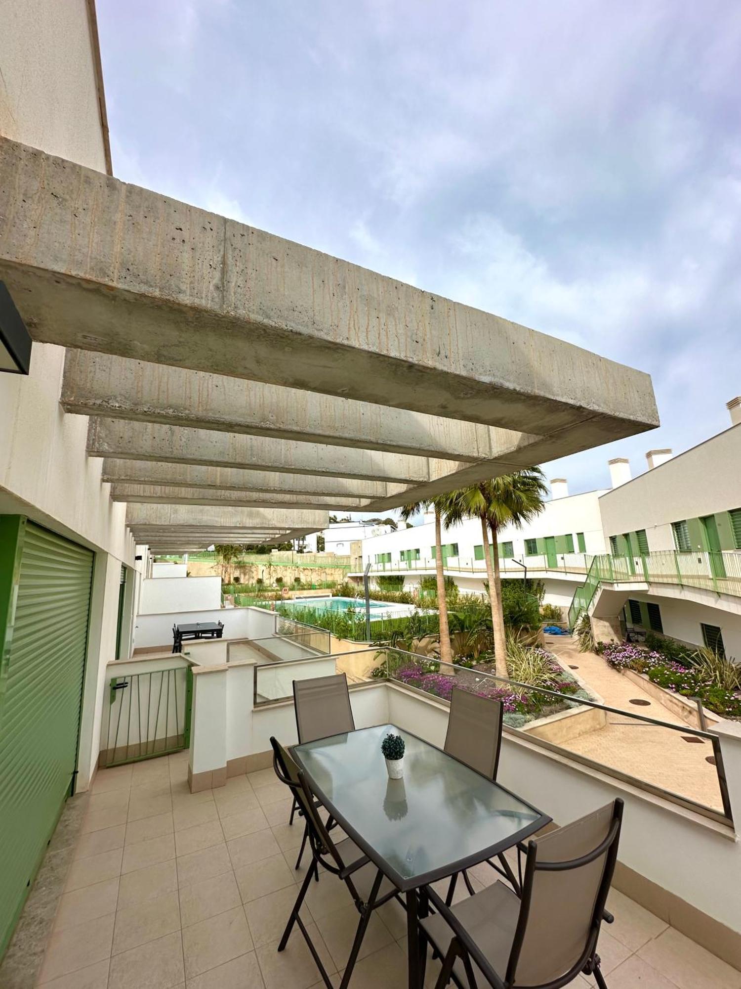 Ocean Apartament !! 1ª Linea Del Mar, Piscina, Parking, Wifi Mojácar Extérieur photo