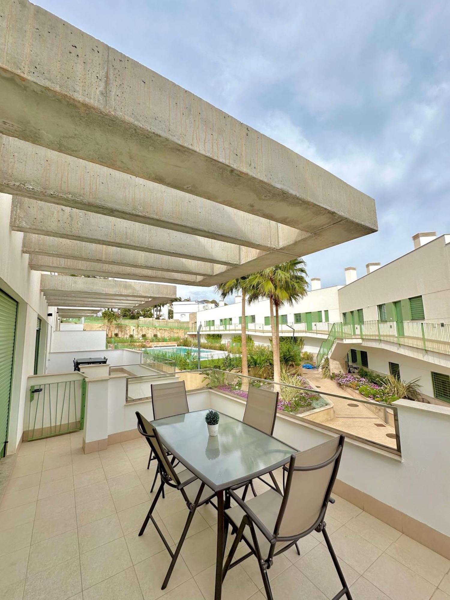 Ocean Apartament !! 1ª Linea Del Mar, Piscina, Parking, Wifi Mojácar Extérieur photo